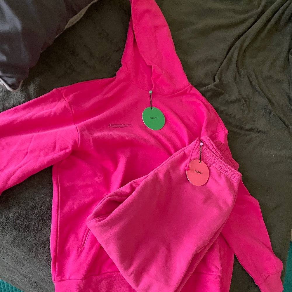 Pangaia sweat shirt and sweat pants